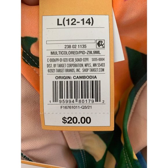 Kona Sol Bikini Swim Bottom Suit Medium Coverage Hipster Tropical Floral S - XL - Picture 8 of 12